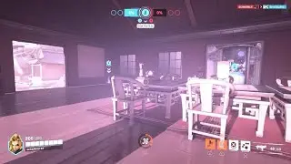 Overwatch 2 an almost 0 death sombra game