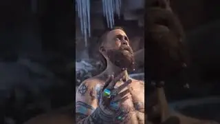 Баллур стал чувствовать боль себя убью меня 😂 #godofwar #кратос #балдур #богвойны #фрея #прохождение