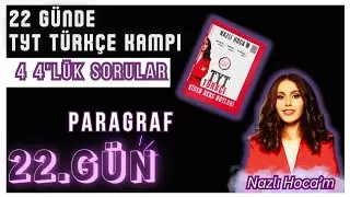 DÖRT DÖRTLÜK SORULAR - 22. GÜN - Paragraf