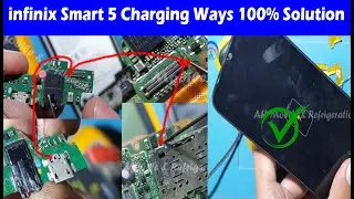 Infinix Smart 5 Water Damage Charging ic Ways Jumper #AHmobile