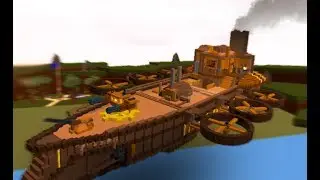 STEAMPUNK BATTLESHIP 🔨 | Build a Boat for Treasure ROBLOX