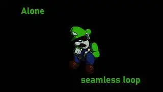 Alone V2 extended 1 hour FNF Mario's Madness V2