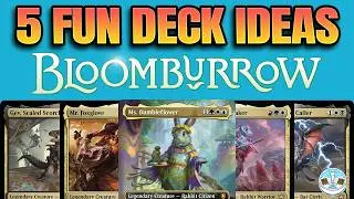 5 Fun Bloomburrow Decks! | EDH | MTG