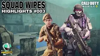SQUAD WIPES 3 | Call of Duty Mobile | Highlights #003