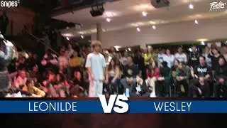 SNIPES FUNKIN STYLEZ 2019 - MATM Freestyle Best 16 - LEONILDE vs. WESLEY