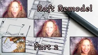 Raft Base  Remodel Part 2 | Ark: Survival Evolved - The Island