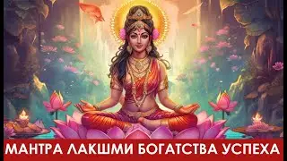 МАНТРА ЛАКШМИ  БОГАТСТВА УСПЕХА ПРИХОД ДЕНЕГ ИНДИЙСКИЕ МАНТРЫ ИНДИЙСКИМ БОГАМ