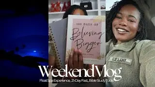 Vlog| Float Spa Experience, Fasting Year 2 and Bible Study Tools