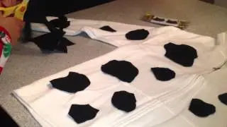 How to Make a Cow Costume ~ DIY ~ by The Frugalnista
