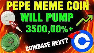 PEPE - NEW POSSIBLE LISTING - PEPE IS GOING TO SKYROCKET! PEPE PRICE PREDICTION & ANALYSIS 2024