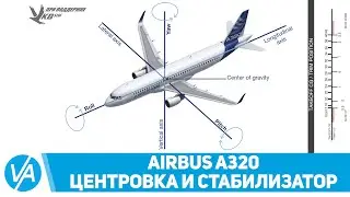 Центровка и положение стабилизатора на взлёт в Airbus