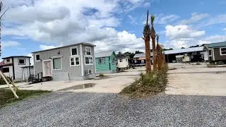 What’s New in our 230 Leased Lot Tiny Home Community for only $200 a month! 🏖️🌲🌳🌴☀️🏝️🏡🇺🇸🤩😉