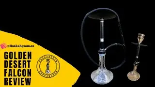 Golden Desert Falcon Hookah