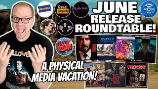 🔴June Release ROUNDTABLE - 2023 - New BLURAY And 4K Discussion With Guests!