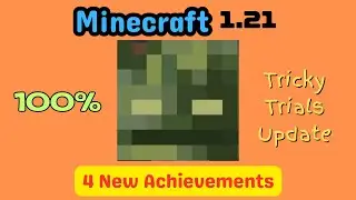 Minecraft 1.21 Tricky Trials Update -100% Achievement Planning - 4 NEW ACHIEVEMENTS