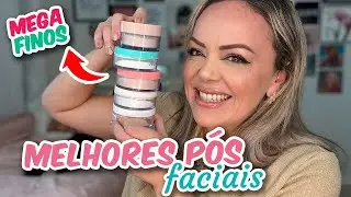 Os MELHORES e MAIS FINOS PÓS faciais