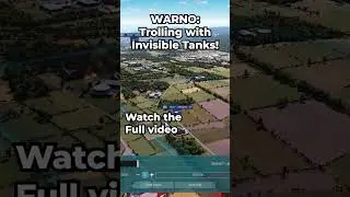 Trolling with INVISIBLE Tanks! - WARNO