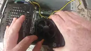 HP Slimline 290 p0043w CPU Upgrade   Replace   Removal, step by step instruction, desktop processor