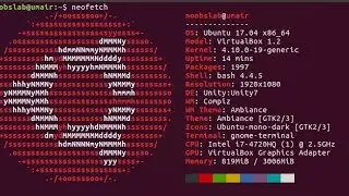 установка neofetch