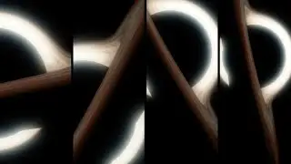 The black hole in space