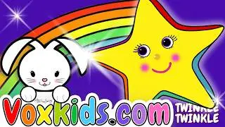 🌟 Twinkle Twinkle Little Star | Nursery Rhyme with Lyrics | Song for kids 🌟