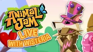 Animal Jam Live Stream with WisteriaMoon *GIVEAWAYS AND MORE*