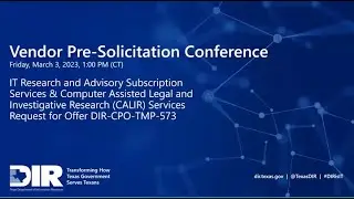 IT Research and Advisory Subscription Services & Computer Assisted Legal and Investigative Research