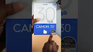 Tecno Camon 30 Pro 5G ASMR Unboxing