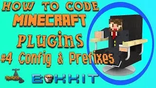 Config and Prefixes | Bukkit Plugin Tutorial #4 | Spigot 1.12