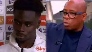 Ian Wright & Saka Call For Consistency From referee | Post Match interview | Arsenal 1-1 Brighton