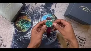 Unboxing Mühle Glashütte Panova Turquoise Blue