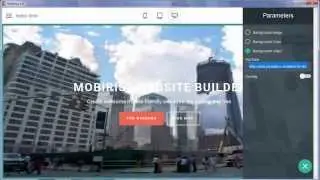 Background Video - Mobirise Mobile Website Creator v1.6