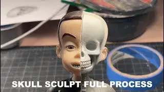 Toy Story Sid Skull Sculpt Full