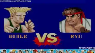 Copa América 2019 Kharnicero(Chile) vs Flavio Ryu(Brasil) - Street Fighter 2 Champion Edition