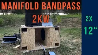 Subwoofer Manifold Bandpass 2000W | Lavoce & Sanway