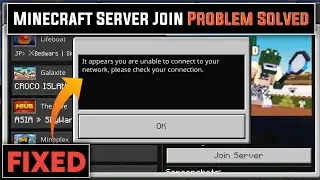 it appears you are unable to connect to your network, please check your connection minecraft