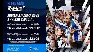 CALENDARIO  DE RAYADOS  CLAUSURA 2023