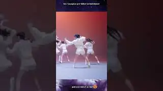 Seo Youngeun pre-debut as backdancer, now she debut as Idol 