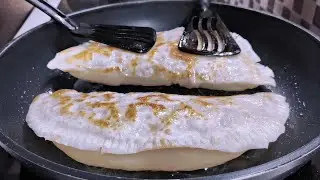 Обалденный ПЕРЕКУС на скорую руку! ЛЕПЕШКИ на сковороде, хоть каждый день готовь!