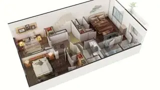 3 D rendering video