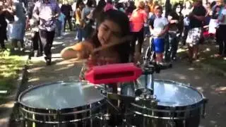 Bella on Timbales