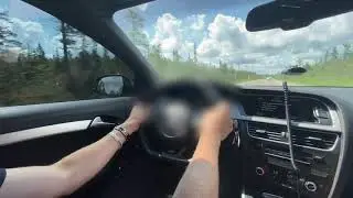 440hp Audi S5 Flat out for 60 seconds