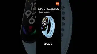 Xiaomi Mi band evolution #shorts