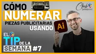 Tip #7 | Cómo numerar piezas publicitarias en Illustrator | Club Print Point