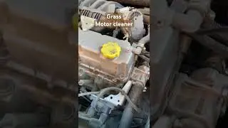 Мойка двигателя Лада гранта, grass motor cleaner