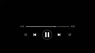 1minute audio visualizer black screen video | music player icon background effects | editing