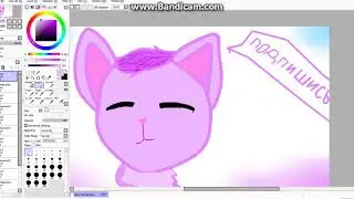 как я рисую КОШКУ ЛАНУ