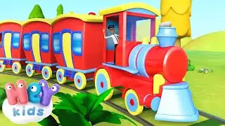 Hör wie der Zug pfeift 🚂 Zug kinderlied - KinderliederTV