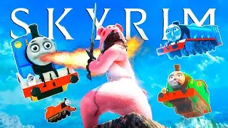 Thomas & Friends Are Dragons In Skyrim!