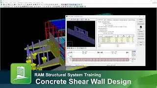 Designing Concrete Shear Walls in RAM Structural System
